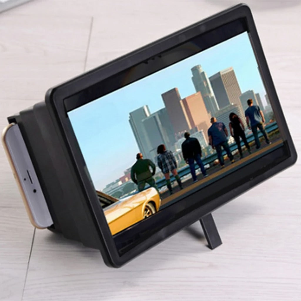 Phone Screen Magnifier Stand with Blue Light Blocking for Video Watching and Streaming