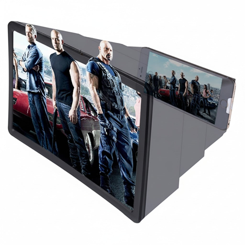 Phone Screen Magnifier Stand with Blue Light Blocking for Video Watching and Streaming