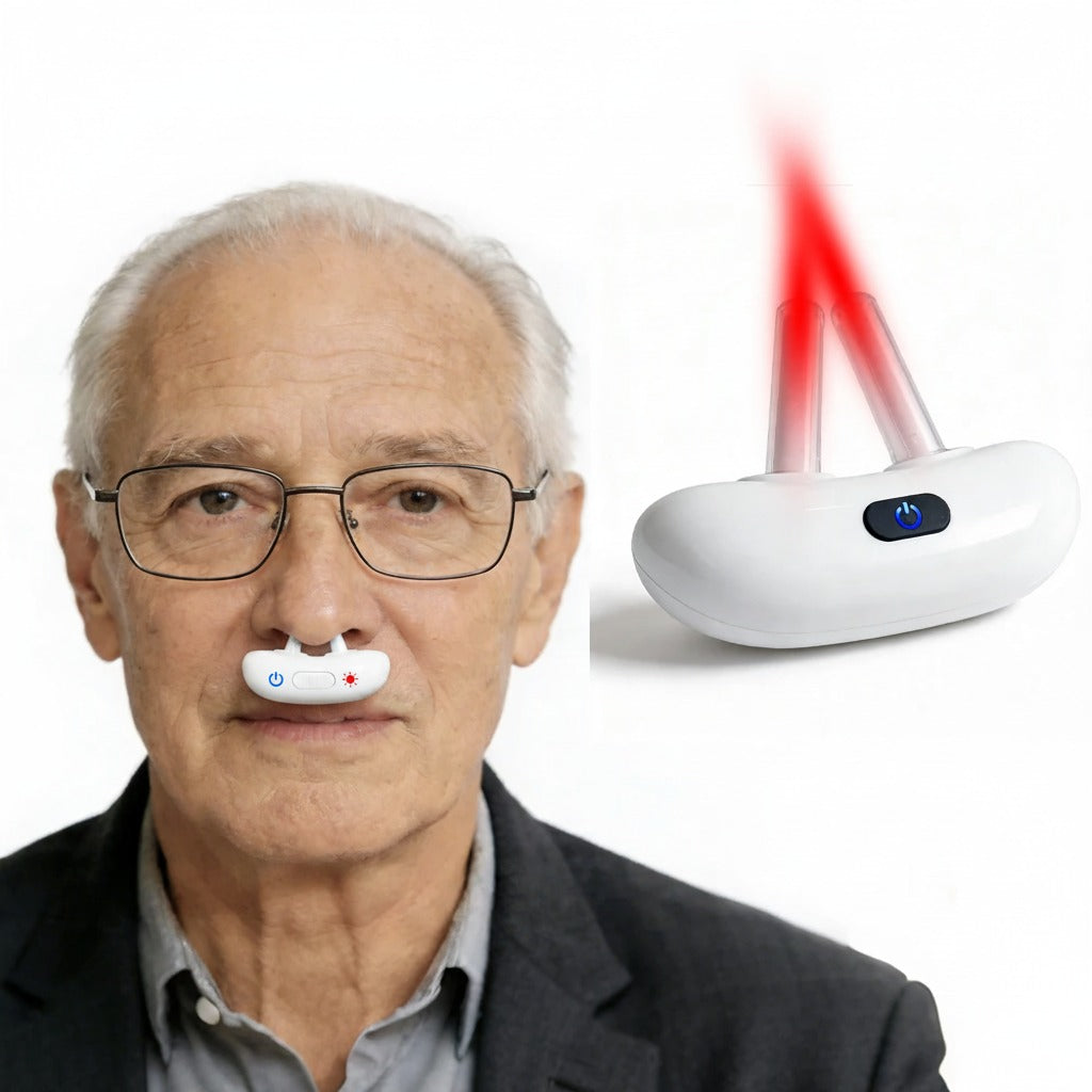 Infrared Nasal Therapy Device for Rhinitis, Allergies, and Sinus Relief